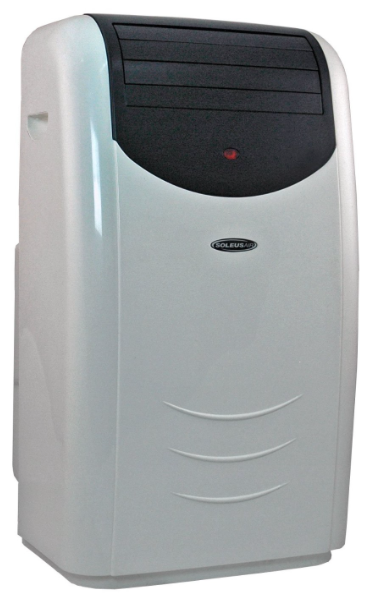 Soleus Air LX-140, 14,000 BTU Evaporative Portable Air Conditioner, 14,200 BTU Heater, Dehumidifier and Fan