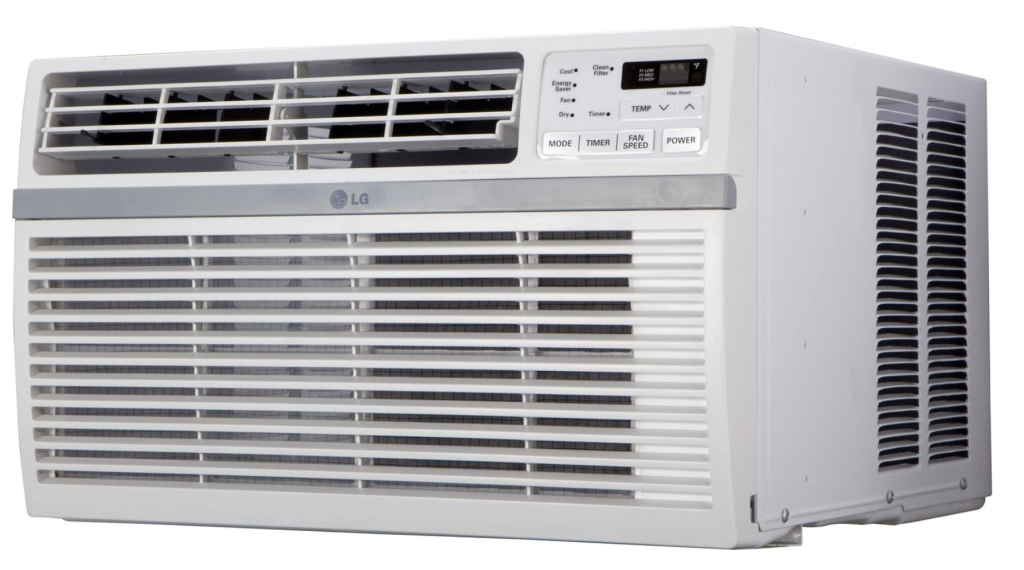 LG LW1015ER 10,000 BTU 115V Window-Mounted Air Conditioner with Remote Control